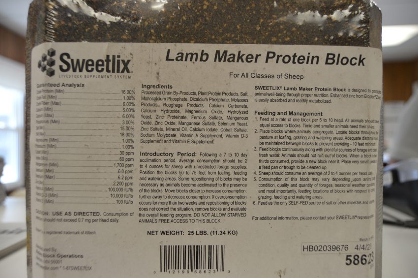 Lamb Maker Protein Block